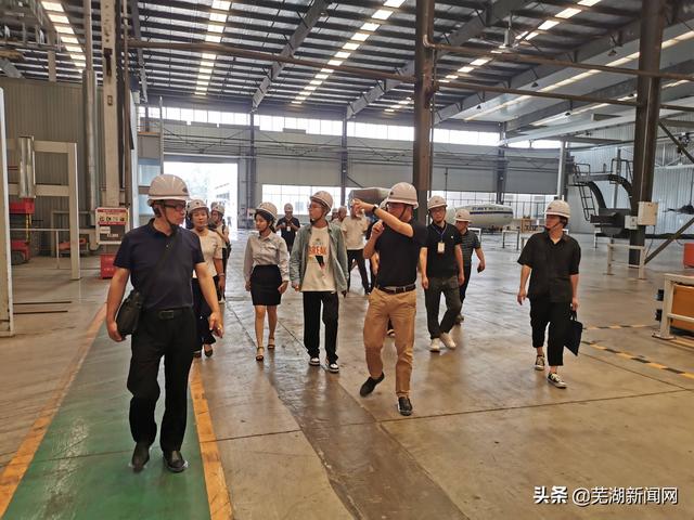 今天,全国及省市20多家主流媒体走进芜湖高新区助力高质量发展